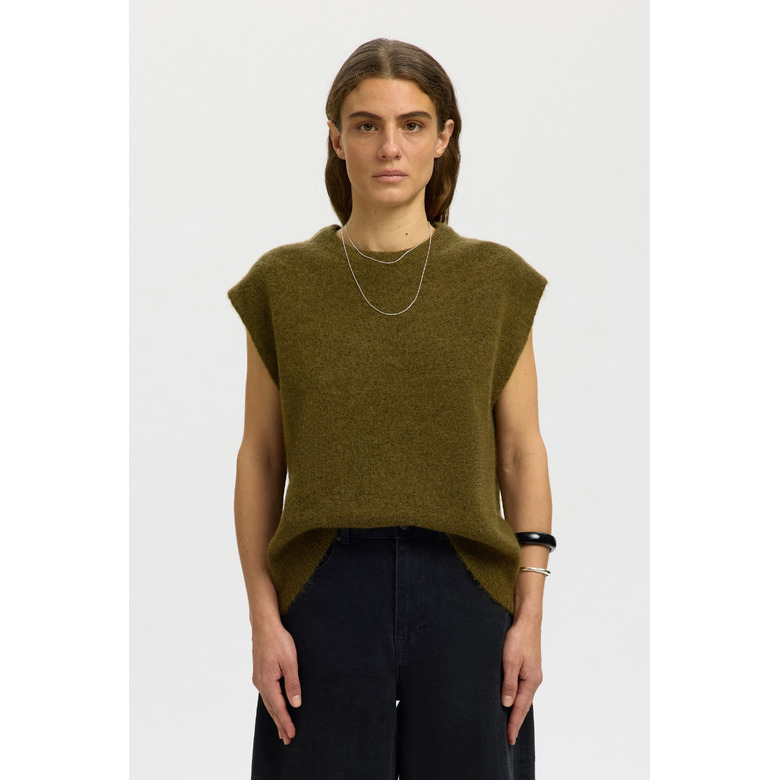 Selected Femme strickjacke grÜn 2