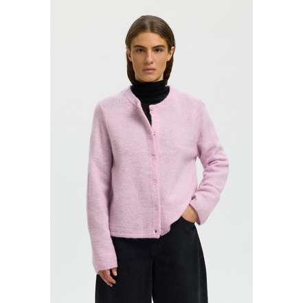 Selected Femme strickjacke rosa