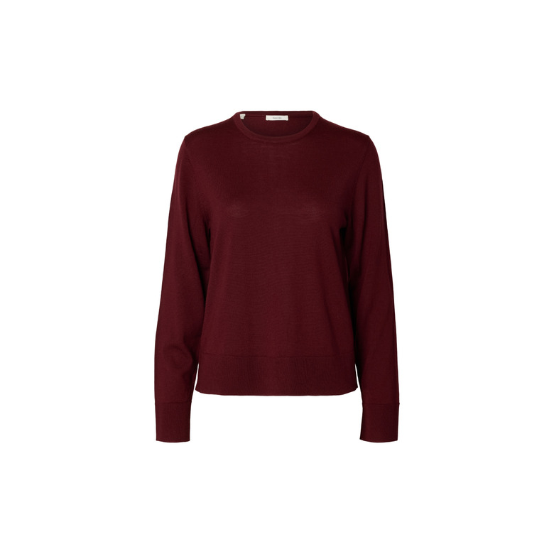 Selected Femme pullover bordeaux 1