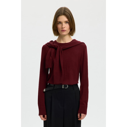 Selected Femme pullover bordeaux