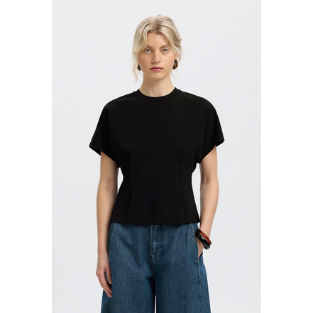 Selected Femme t-shirt schwarz