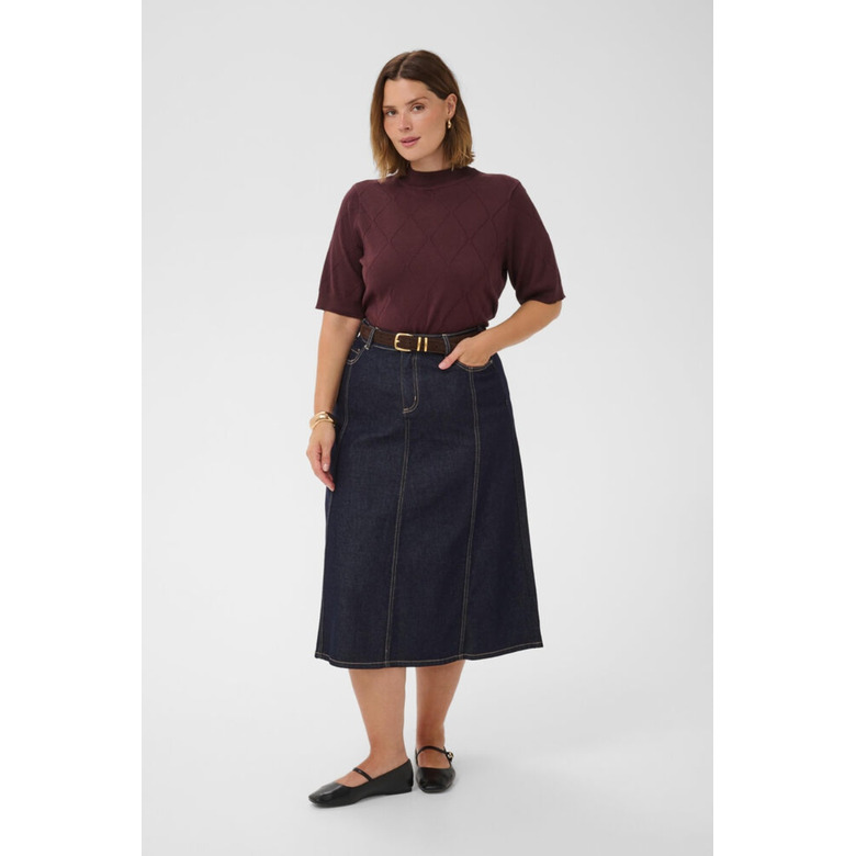 Kaffe Curve pull brun 2