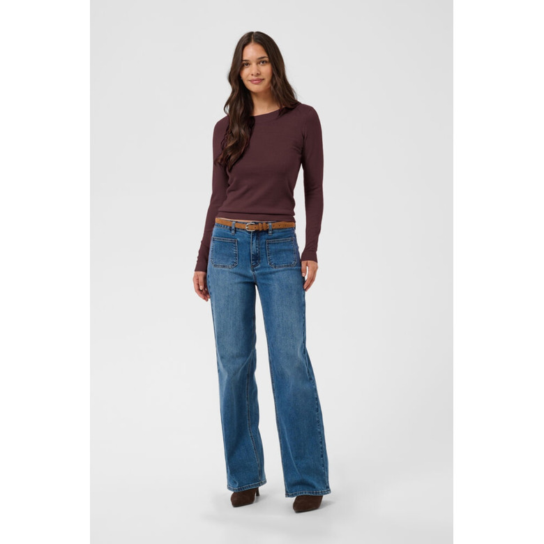 Kaffe sweater bordeaux 2