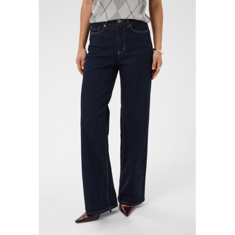 Kaffe jeans bleu 2