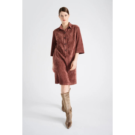 Marie Mero kleid bordeaux