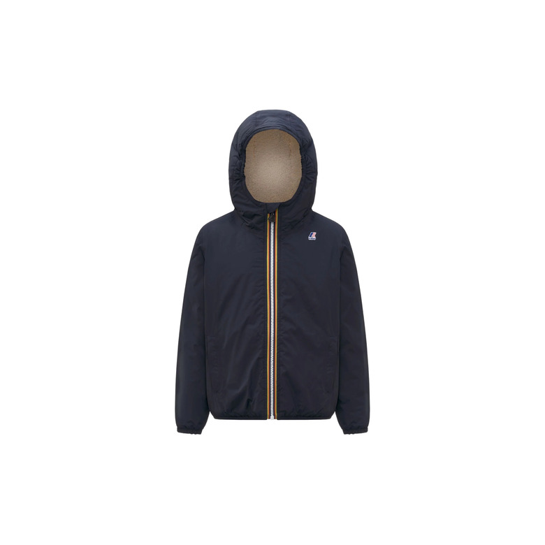K-way jas blauw 1