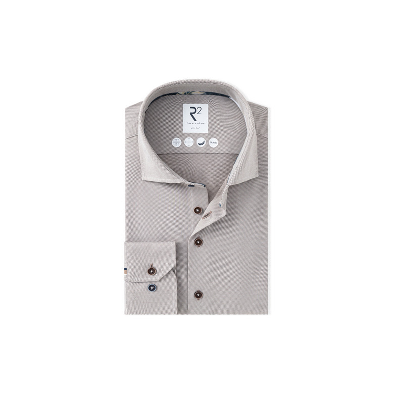 R2 Amsterdam chemise beige 1