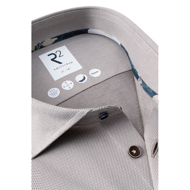R2 Amsterdam chemise beige 2