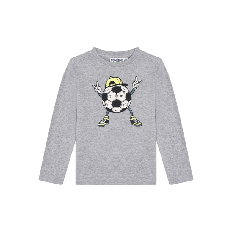 Someone Kids t-shirt grijs 1