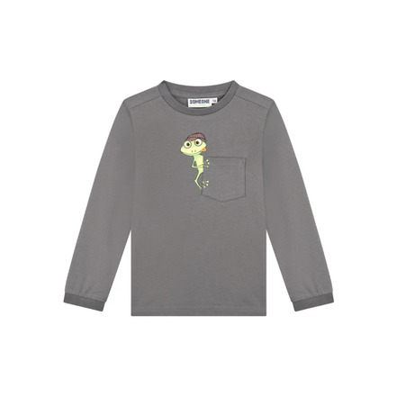 Someone Kids t-shirt grijs