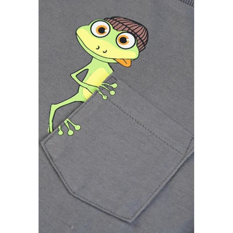 Someone Kids t-shirt grijs 2