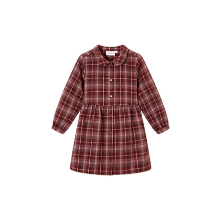 Someone Kids kleid bordeaux