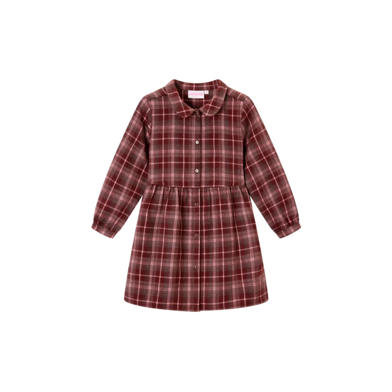 Someone Kids kleid bordeaux 1