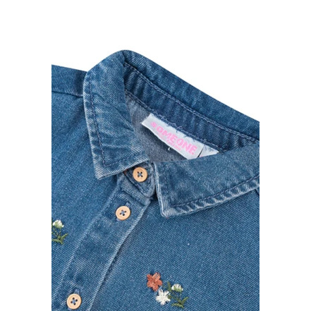 Someone Kids kleid blau