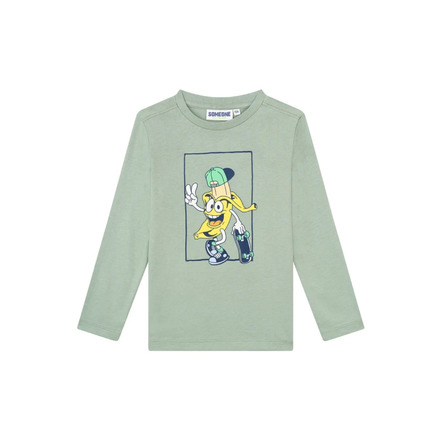 Someone Kids t-shirt groen