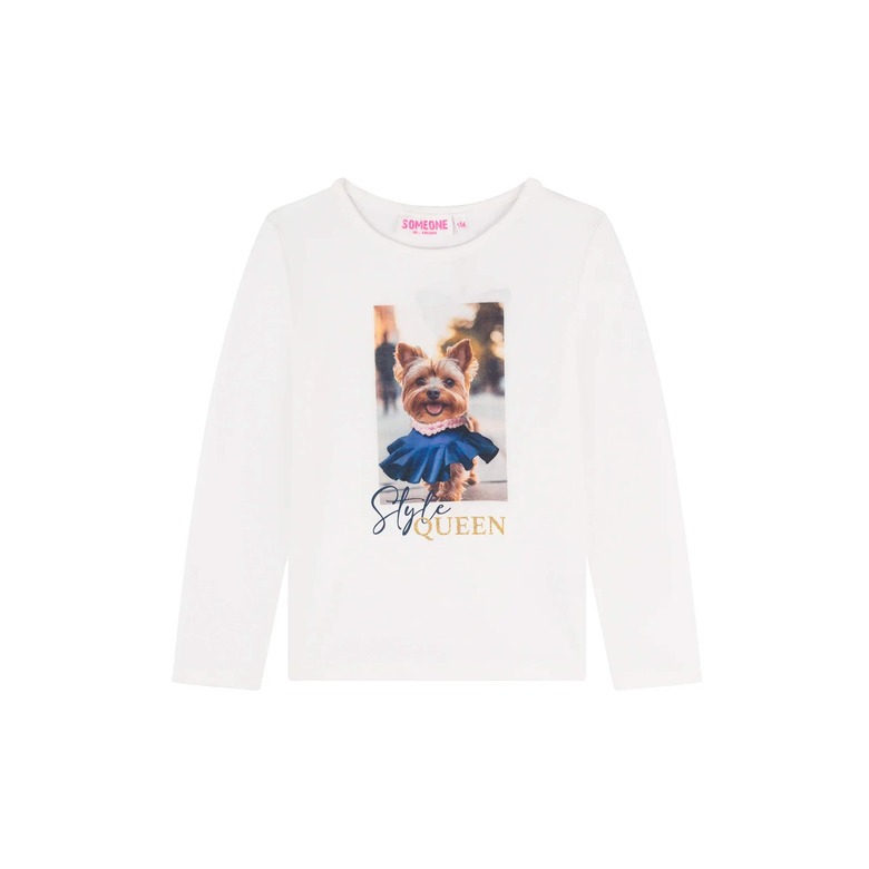Someone Kids t-shirt ecru 1