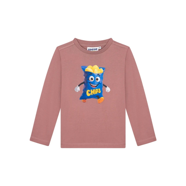 Someone Kids t-shirt beige 1