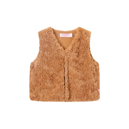 Someone Kids vest cognac