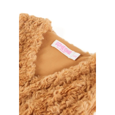 Someone Kids weste cognac