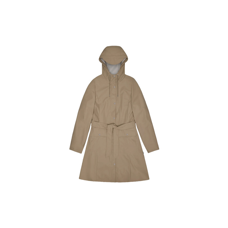 Rains jacket lightbrown 1
