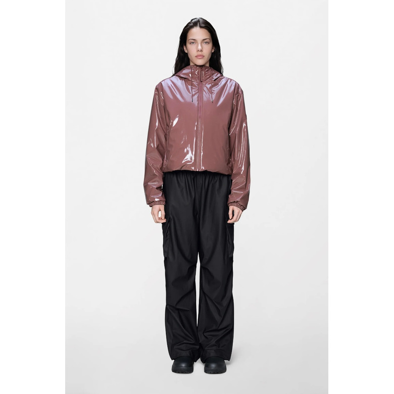 Rains jacket pink 2