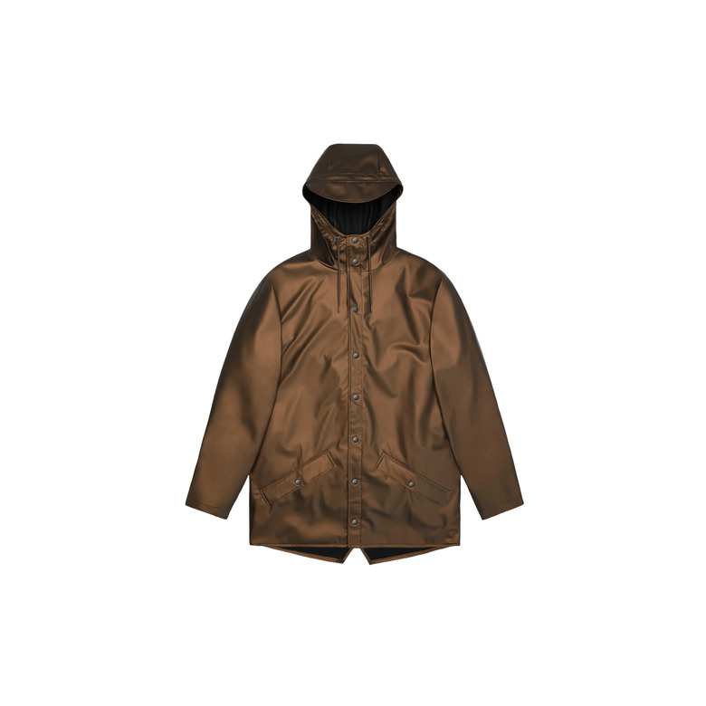 Rains jacket brown 1