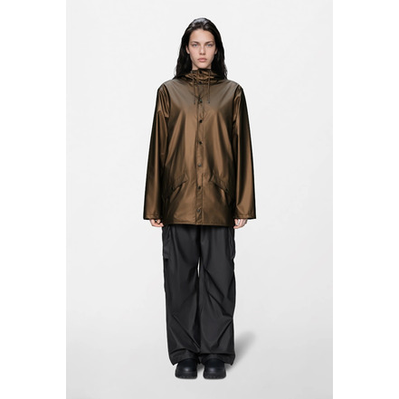 Rains jacket brown