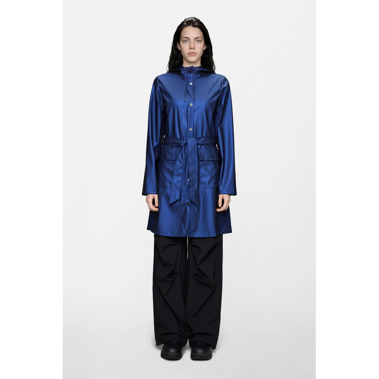 Rains jacket blue 2
