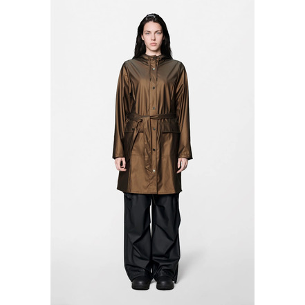 Rains manteau brun