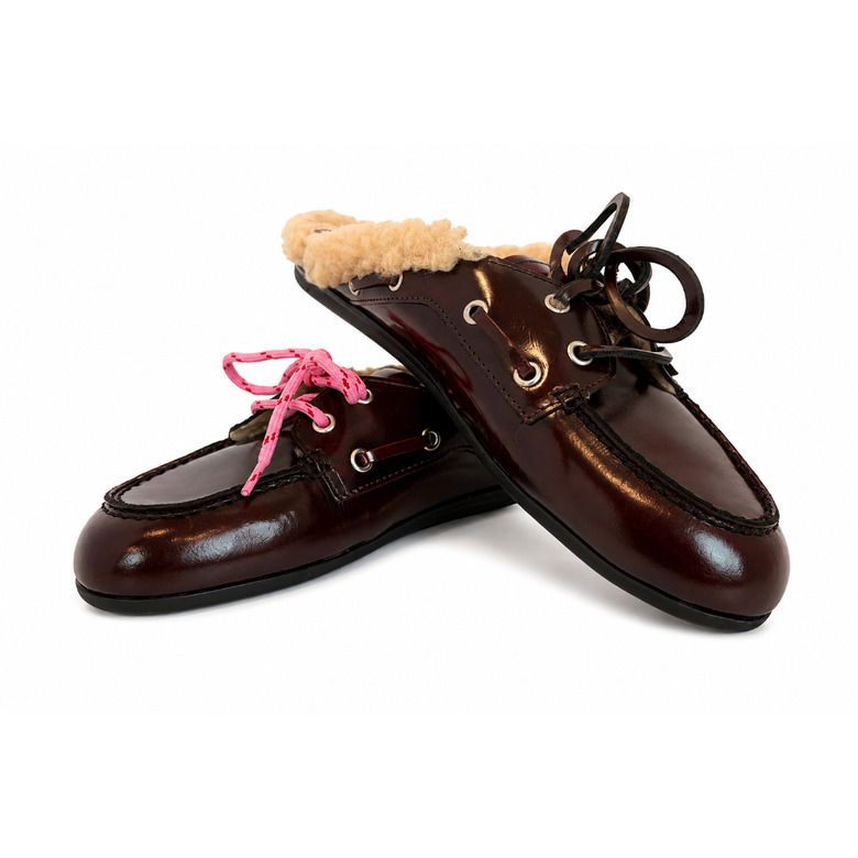 Posa mocassins & loafers bordeaux 3