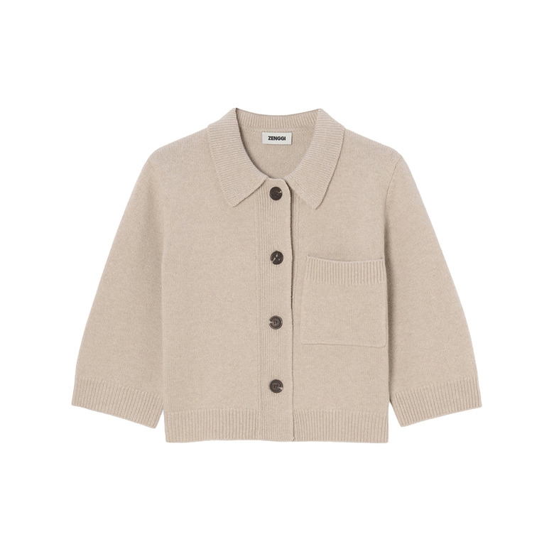Zenggi cardigan beige 1