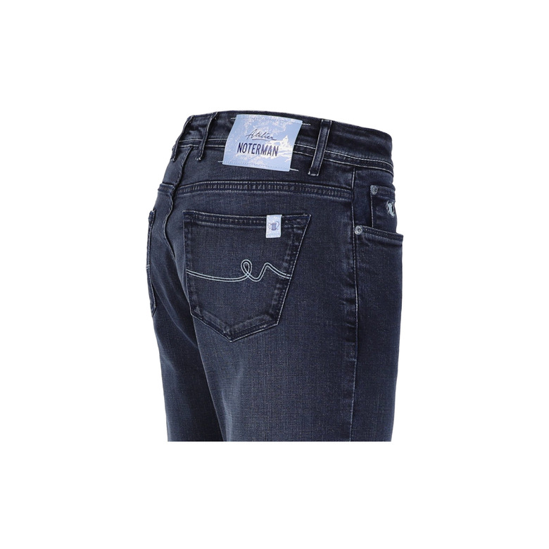 Atelier Noterman broek 34 inch blauw 3