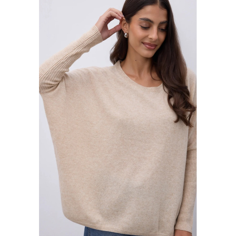 Notshy trui beige 2