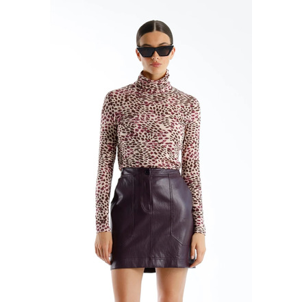 Julia June t-shirt bordeaux