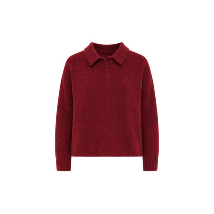 Jeff pull bordeaux