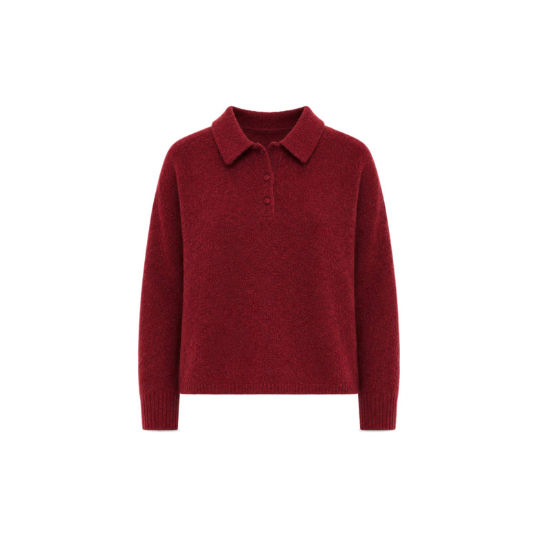 Jeff pull bordeaux 1