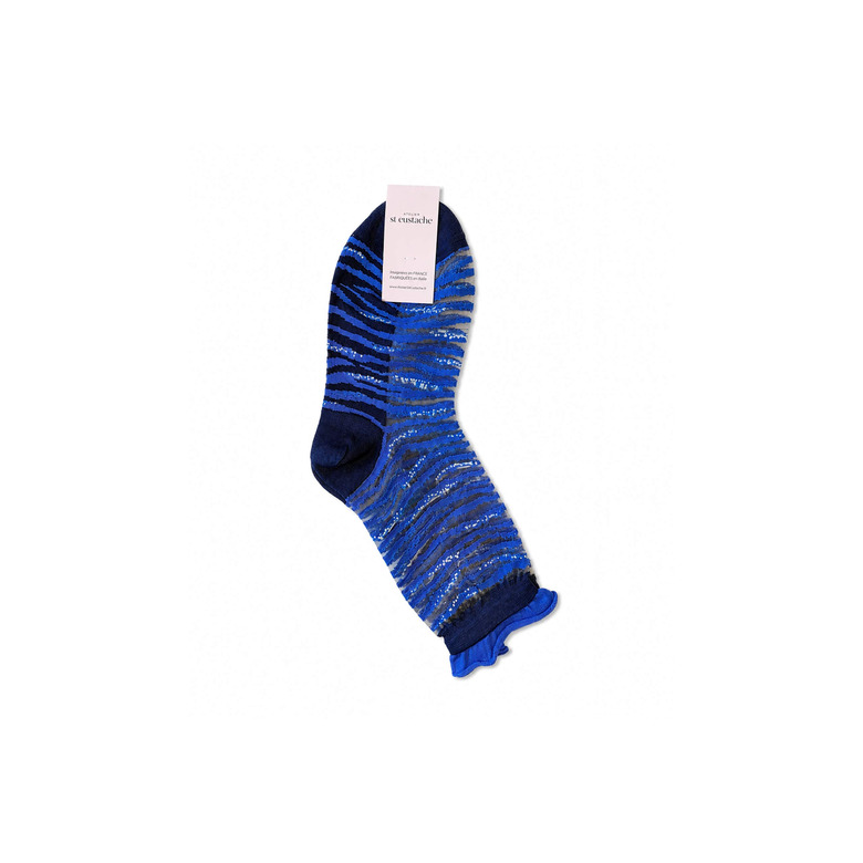 Atelier St Eustache socks blue 1
