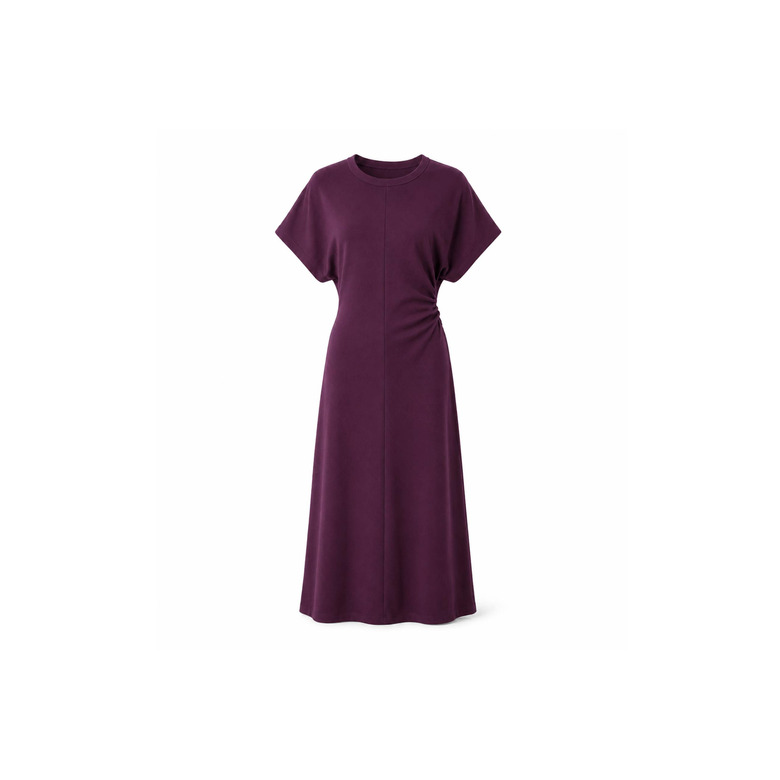 Love At Me jurk bordeaux 1