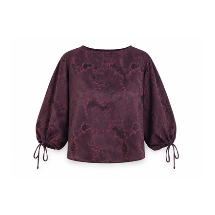 Love At Me blouse bordeaux