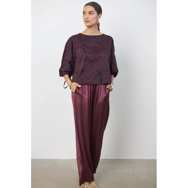 Love At Me blouse bordeaux 2