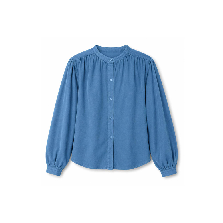 Love At Me bluse blau 1