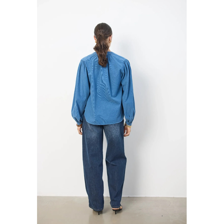 Love At Me bluse blau 4