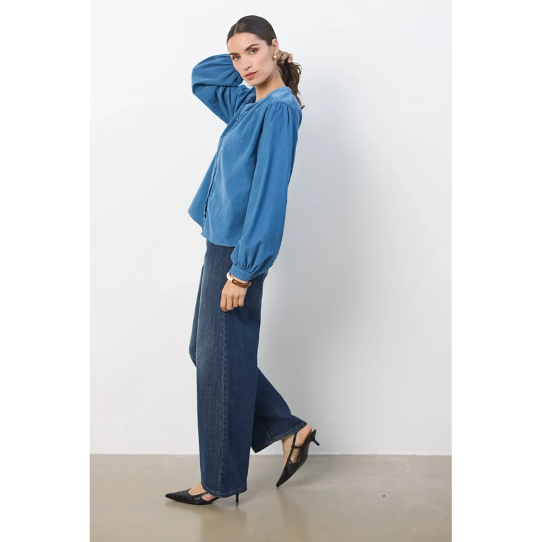 Love At Me bluse blau 5
