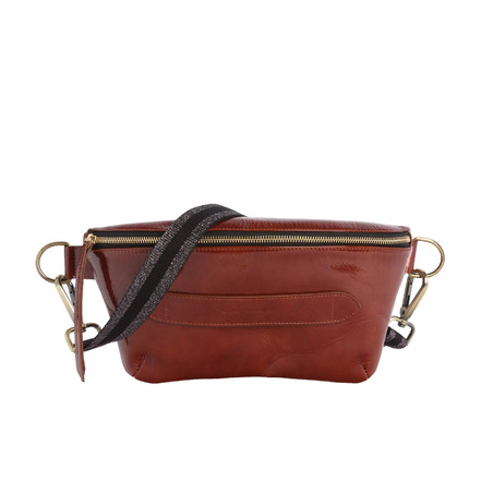 Marie Martens sac bandoulière brun