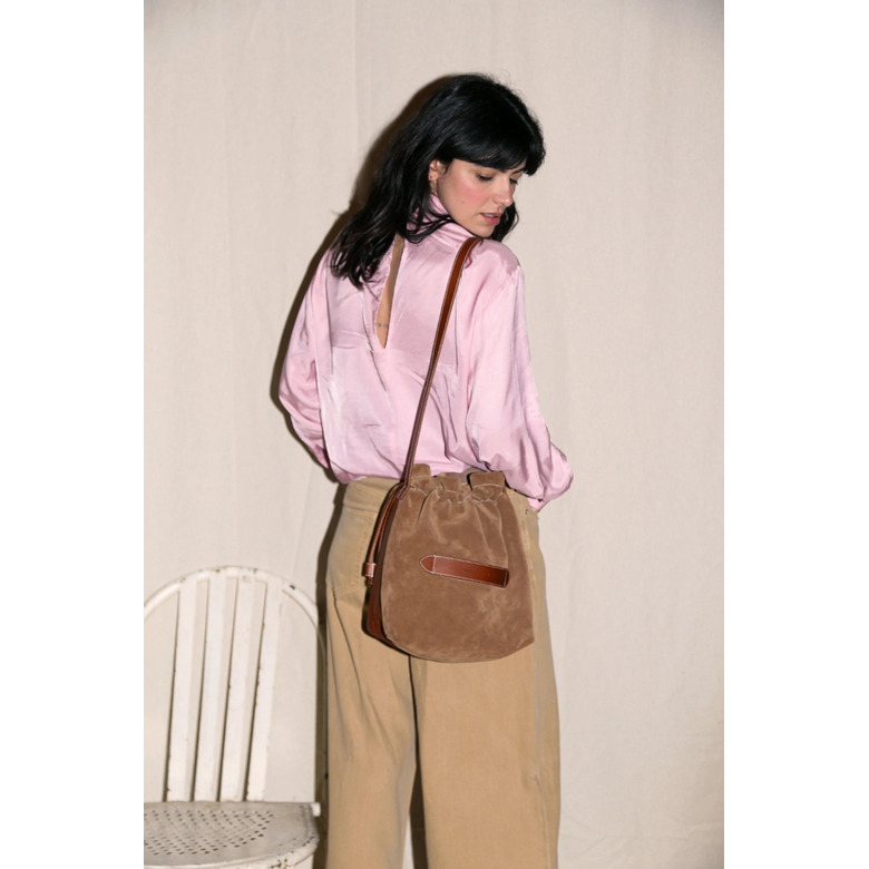 Marie Martens sac bandoulière cognac 4