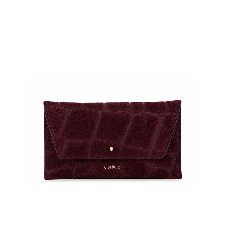 Ann Kurz portemonnaie bordeaux 1