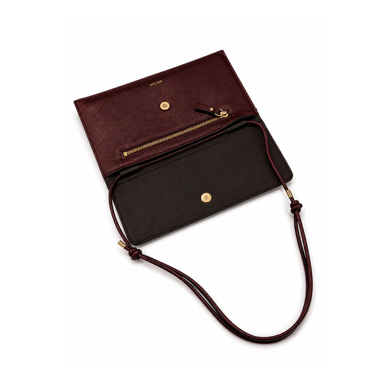Ann Kurz clutch bordeaux 2