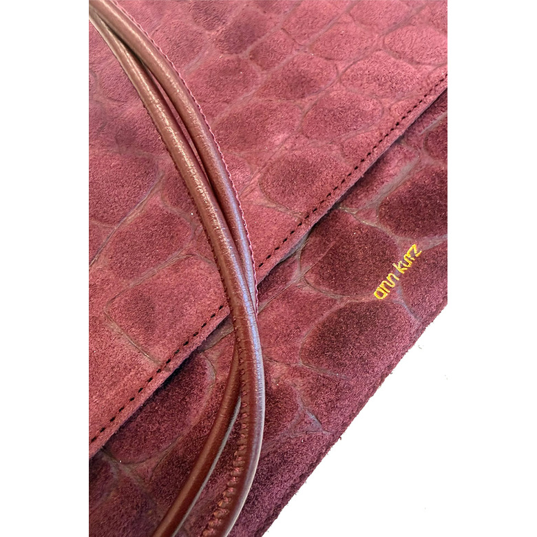 Ann Kurz clutch bordeaux 4
