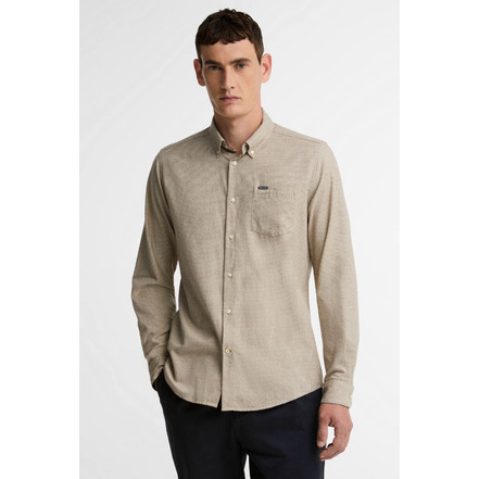 Barbour hemd beige