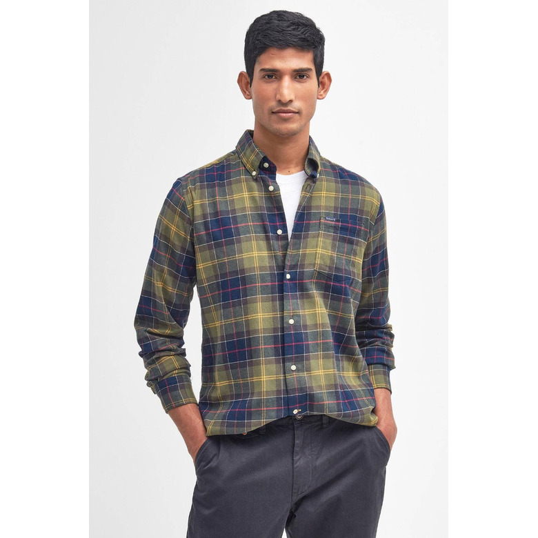 Barbour hemd groen 2